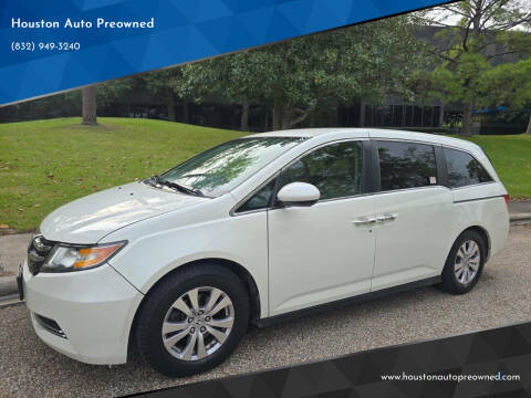 2014 Honda Odyssey for sale at Houston Auto Preowned in Houston TX