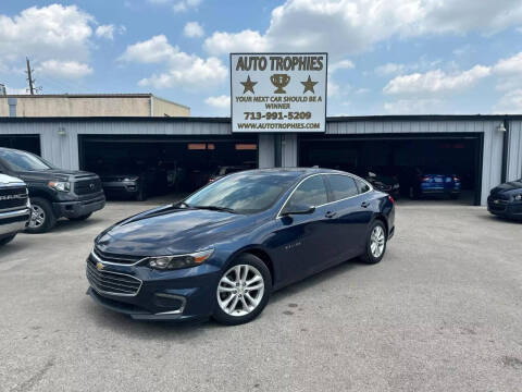 2018 Chevrolet Malibu for sale at AutoTrophies in Houston TX