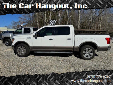 2018 Ford F-150 for sale at The Car Hangout, Inc in Cleveland GA