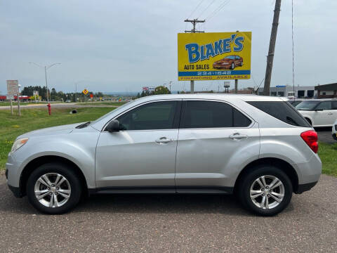 2011 Chevrolet Equinox for sale at Blake's Auto Sales LLC in Rice Lake WI