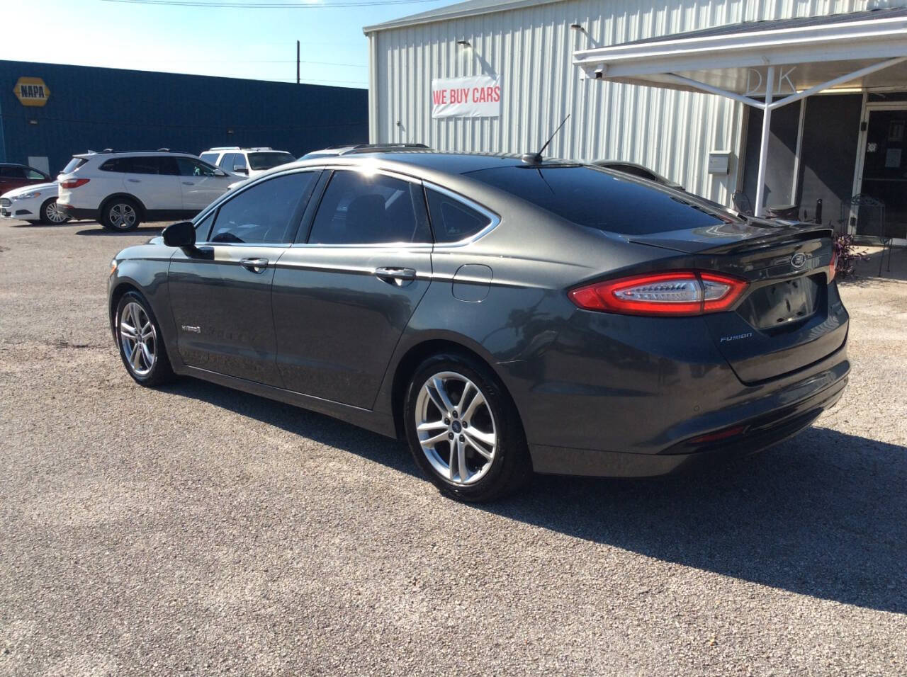 2015 Ford Fusion Hybrid for sale at SPRINGTIME MOTORS in Huntsville, TX