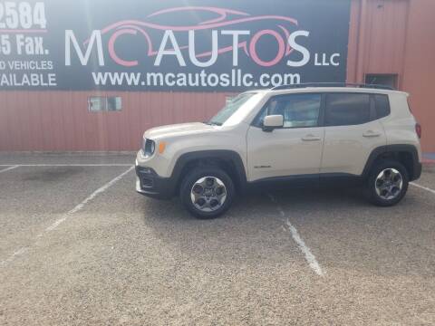 2016 Jeep Renegade for sale at MC Autos LLC in Pharr TX