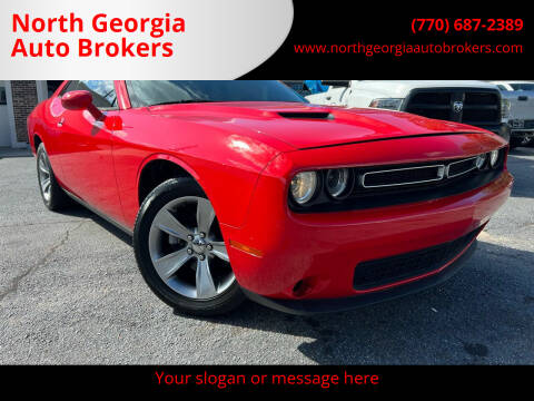 2015 Dodge Challenger for sale at North Georgia Auto Brokers in Snellville GA
