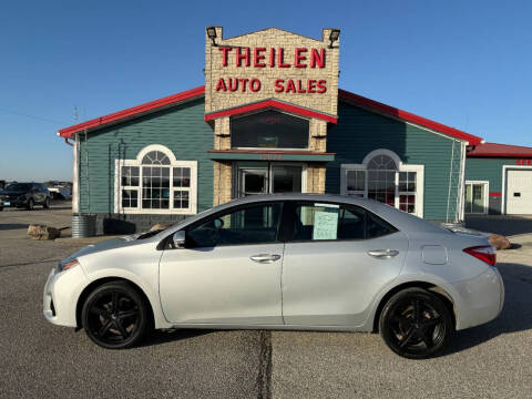 2014 Toyota Corolla for sale at THEILEN AUTO SALES in Clear Lake IA