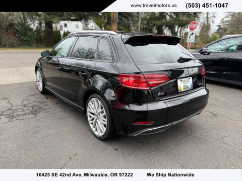 2018 Audi A3 Sportback e-tron