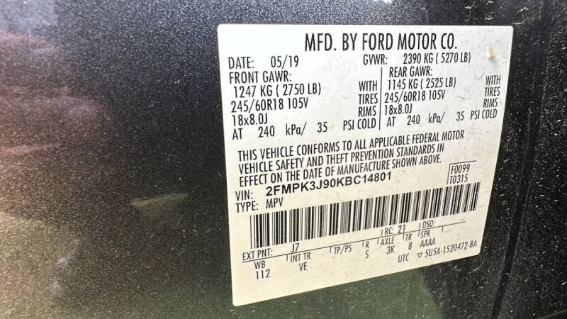 2019 Ford Edge SEL