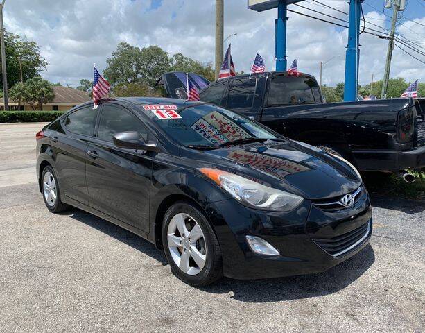 2013 Hyundai Elantra for sale at AUTO PROVIDER in Fort Lauderdale FL