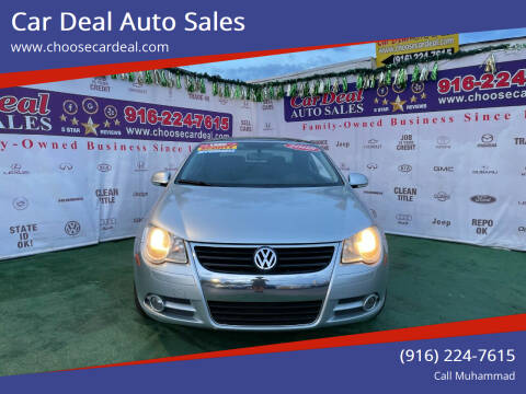 2008 Volkswagen Eos for sale at Car Deal Auto Sales in Sacramento CA