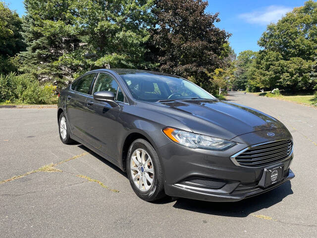 2017 Ford Fusion for sale at MAVERICK MOTORS in Bristol, CT