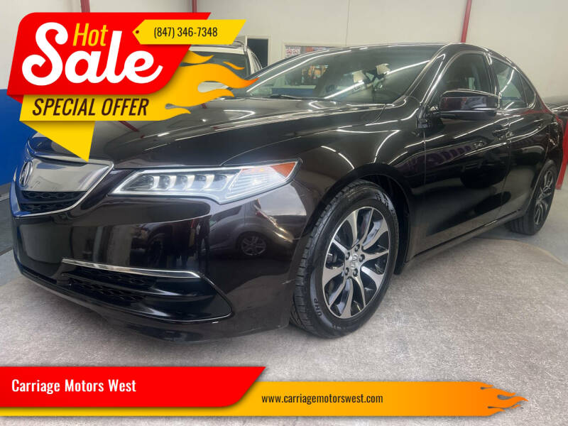 2015 Acura TLX for sale at Carriage Motors West in Fox Lake IL