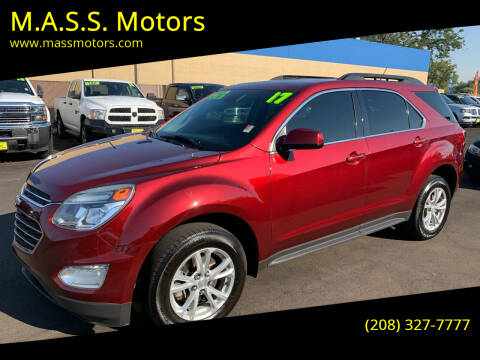 2017 Chevrolet Equinox for sale at M.A.S.S. Motors in Boise ID