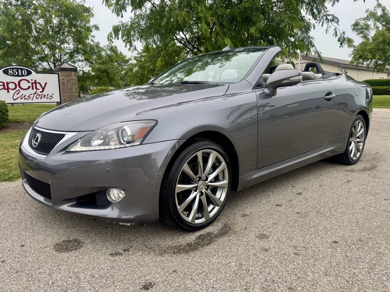 Gray 2013 Lexus IS 250C Base Convertible 2dr Convertible 2
