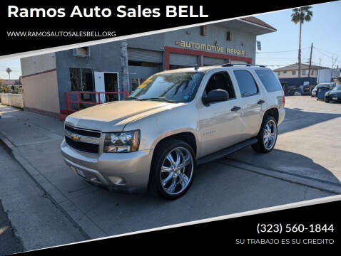 2007 Chevrolet Tahoe for sale at Ramos Auto Sales in Bell CA