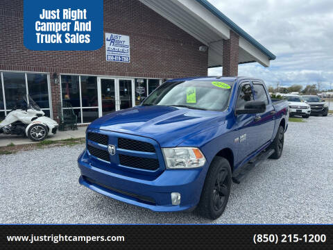 2016 RAM 1500 for sale at Just Right Camper And Truck Sales in Panama City FL