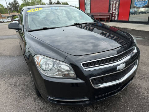 2011 Chevrolet Malibu for sale at 4 Wheels Premium Pre-Owned Vehicles in Youngstown OH