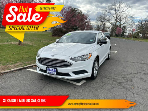 2017 Ford Fusion for sale at STRAIGHT MOTOR SALES INC in Paterson NJ