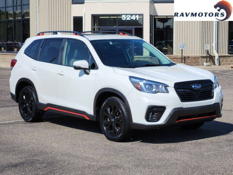 2020 Subaru Forester for sale at RAVMOTORS - CRYSTAL in Crystal MN
