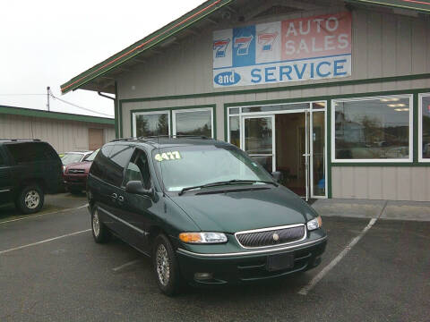 1996 Chrysler Town and Country for sale at 777 Auto Sales and Service in Tacoma WA