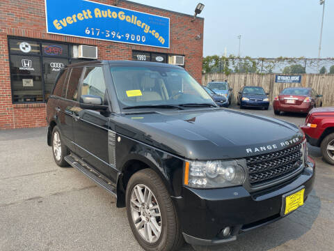 2011 Land Rover Range Rover for sale at Everett Auto Gallery in Everett MA