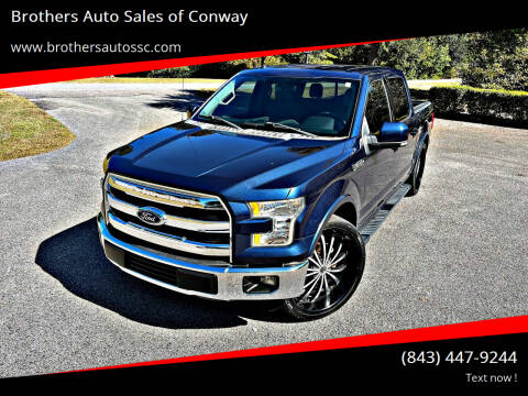2015 Ford F-150 for sale at Brothers Auto Sales of Conway in Conway SC
