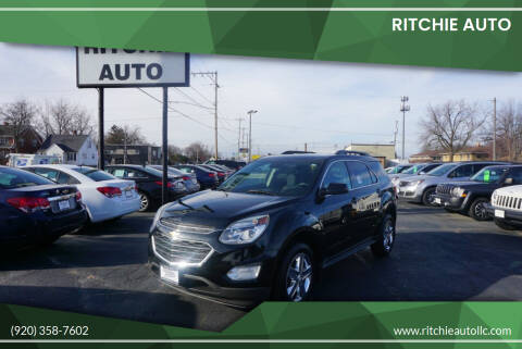 2016 Chevrolet Equinox for sale at Ritchie Auto in Appleton WI
