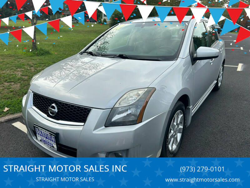 2012 Nissan Sentra for sale at STRAIGHT MOTOR SALES INC in Paterson NJ