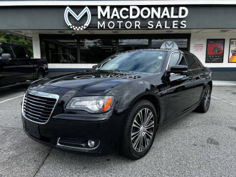 2012 Chrysler 300 for sale at MacDonald Motor Sales in High Point NC