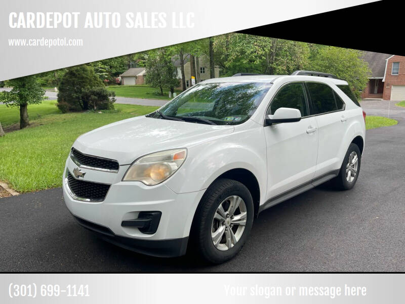 2010 Chevrolet Equinox for sale at CARDEPOT AUTO SALES LLC in Hyattsville MD