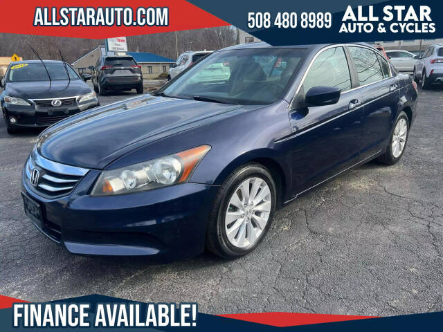 2011 Honda Accord for sale at All Star Auto  Cycles in Marlborough, MA