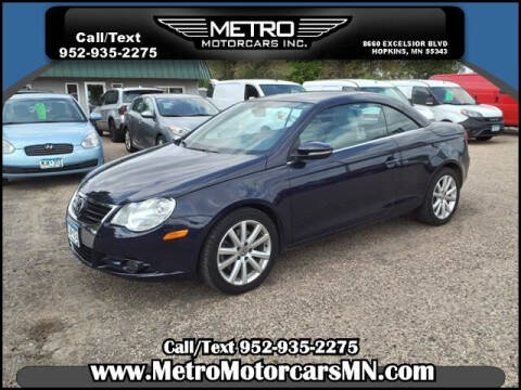 2010 Volkswagen Eos for sale at Metro Motorcars Inc in Hopkins MN