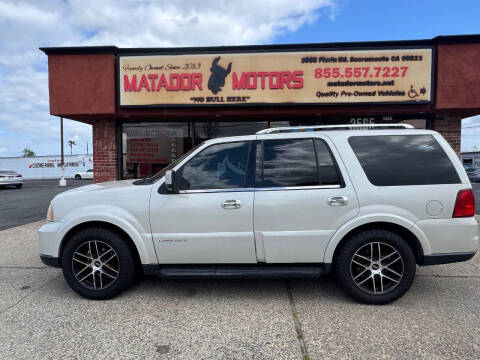 2005 Lincoln Navigator for sale at Matador Motors in Sacramento CA