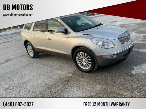 2011 Buick Enclave for sale at DB MOTORS in Eastlake OH