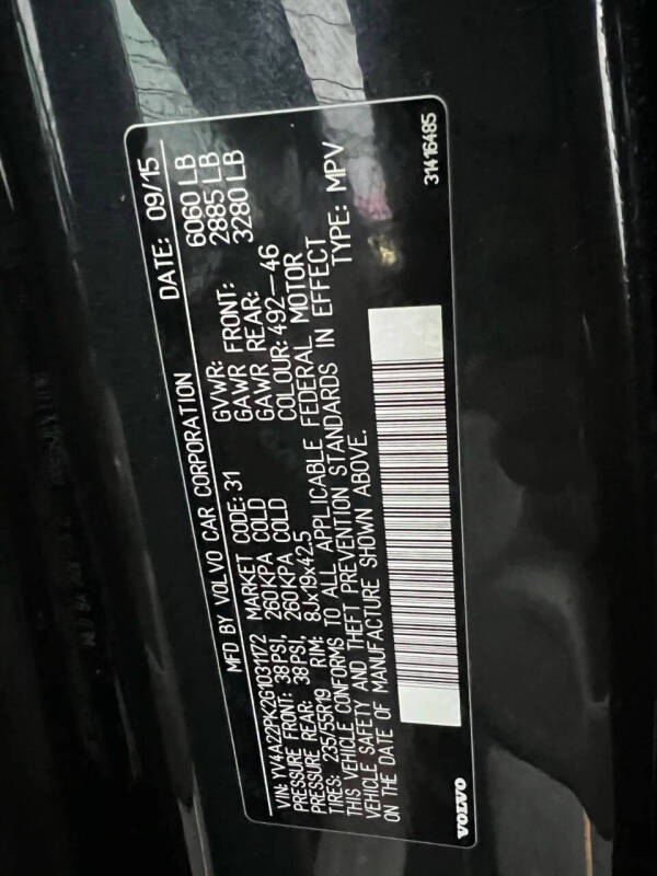 2016 Volvo XC90 T6 Momentum