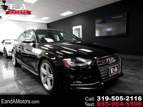 2015 Audi S4 for sale at E&A Motors in Waterloo IA