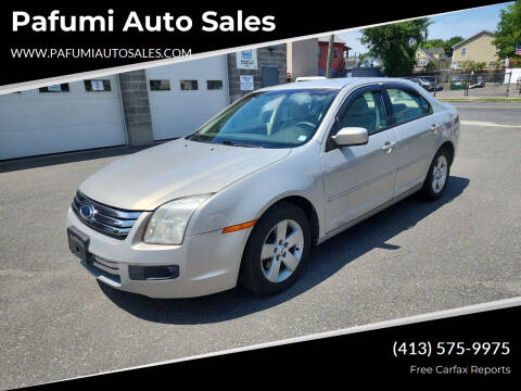 2009 Ford Fusion for sale at Pafumi Auto Sales in Indian Orchard MA
