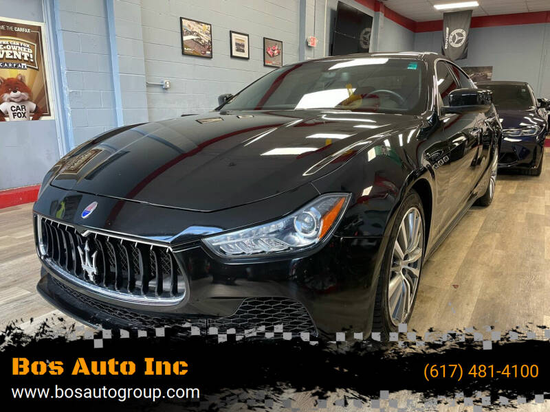 2016 Maserati Ghibli for sale at Bos Auto Inc in Quincy MA