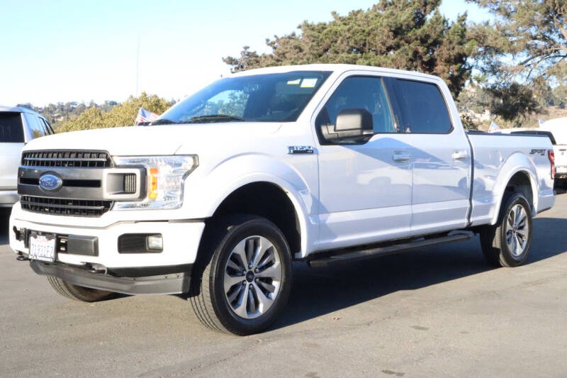 Used 2018 Ford F-150 XLT with VIN 1FTFW1EG3JKE07465 for sale in San Diego, CA