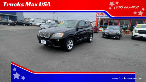 2011 BMW X3 for sale at Trucks Max USA in Manteca CA