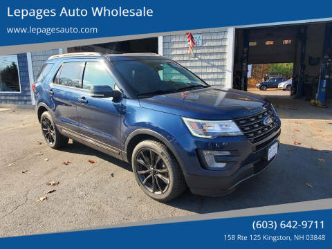 2017 Ford Explorer for sale at Lepages Auto Wholesale in Kingston NH