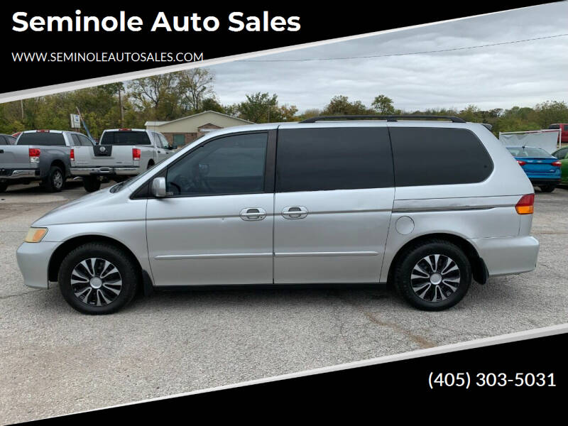 2002 Honda Odyssey for sale at Seminole Auto Sales in Seminole OK