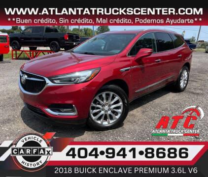 2018 Buick Enclave for sale at ATLANTA TRUCK CENTER LLC in Doraville GA