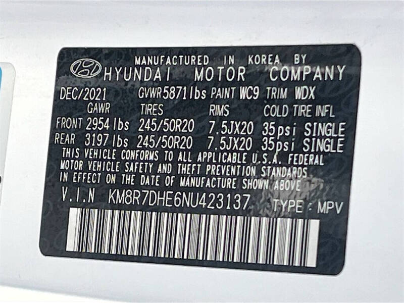 2022 Hyundai Palisade Calligraphy