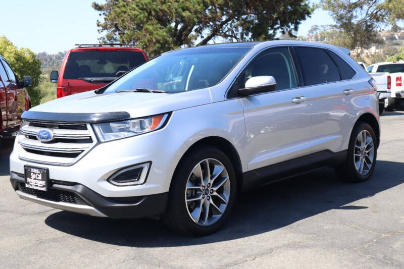 Used 2016 Ford Edge Titanium with VIN 2FMPK4K80GBC37661 for sale in San Diego, CA