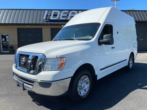 2013 Nissan NV for sale at I-Deal Cars in Harrisburg PA