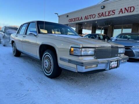 1987 Cadillac DeVille for sale at Osceola Auto Sales and Service in Osceola WI