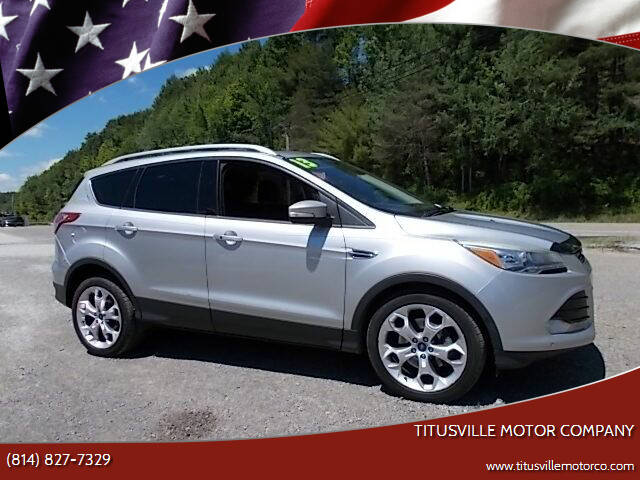 2013 Ford Escape for sale at Titusville Motor Company in Titusville PA