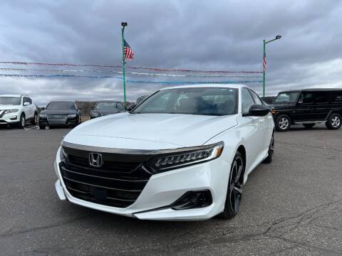 2021 Honda Accord for sale at Northstar Auto Sales LLC in Ham Lake MN