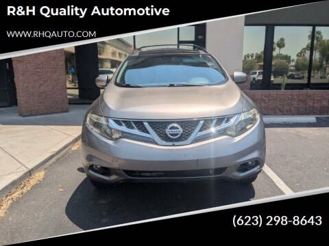 2011 Nissan Murano for sale at R&H Quality Automotive in Avondale AZ