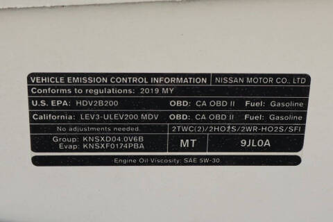 2019 Nissan NV