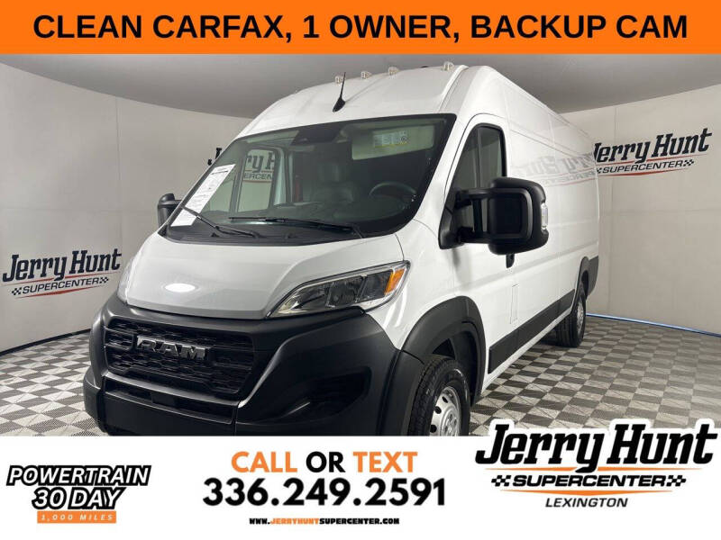 2023 RAM ProMaster for sale at Jerry Hunt Supercenter in Lexington NC